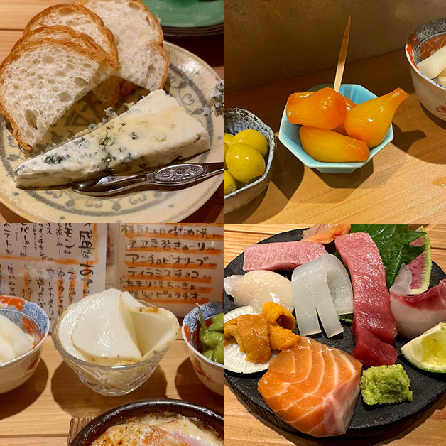いろんなアテを少しずつ